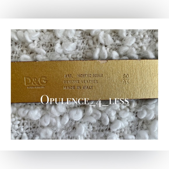 D&G Belt - Picture 5 of 6